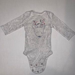 Carter’s - newborn girl deer onesie